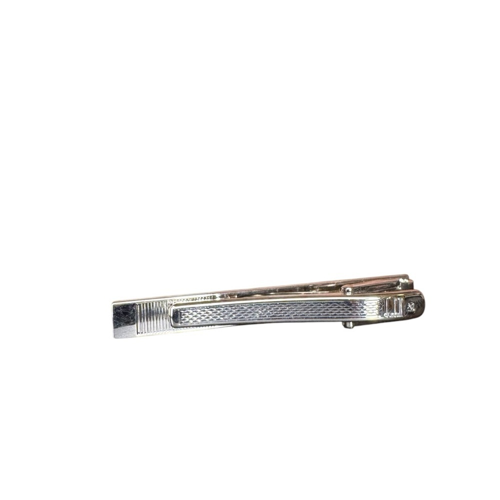 Dunhill Silver and Gold Tie Clip - Picture 2 of 3